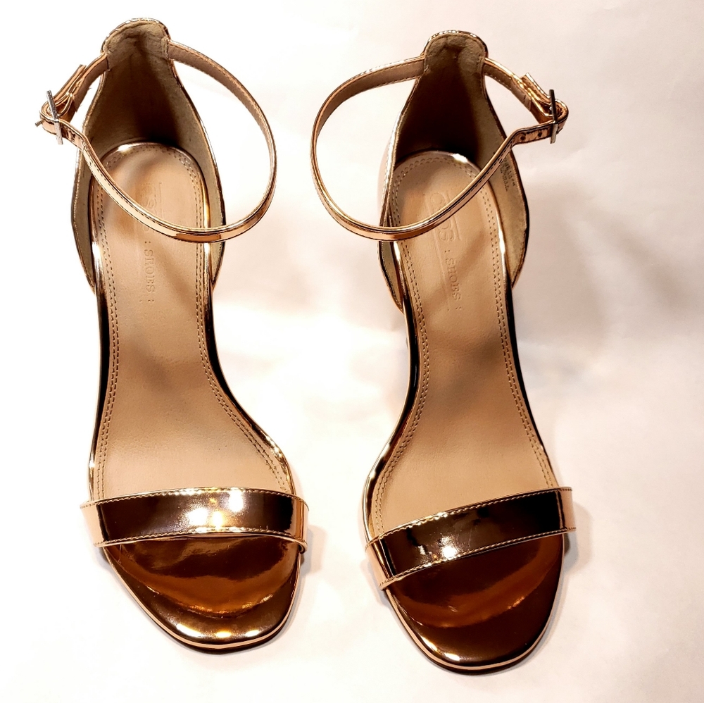 ASOS Wide Fit Barely There Heeled Sandal